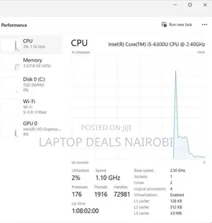 Laptop Lenovo 8GB Intel Core I5 SSD 256GB