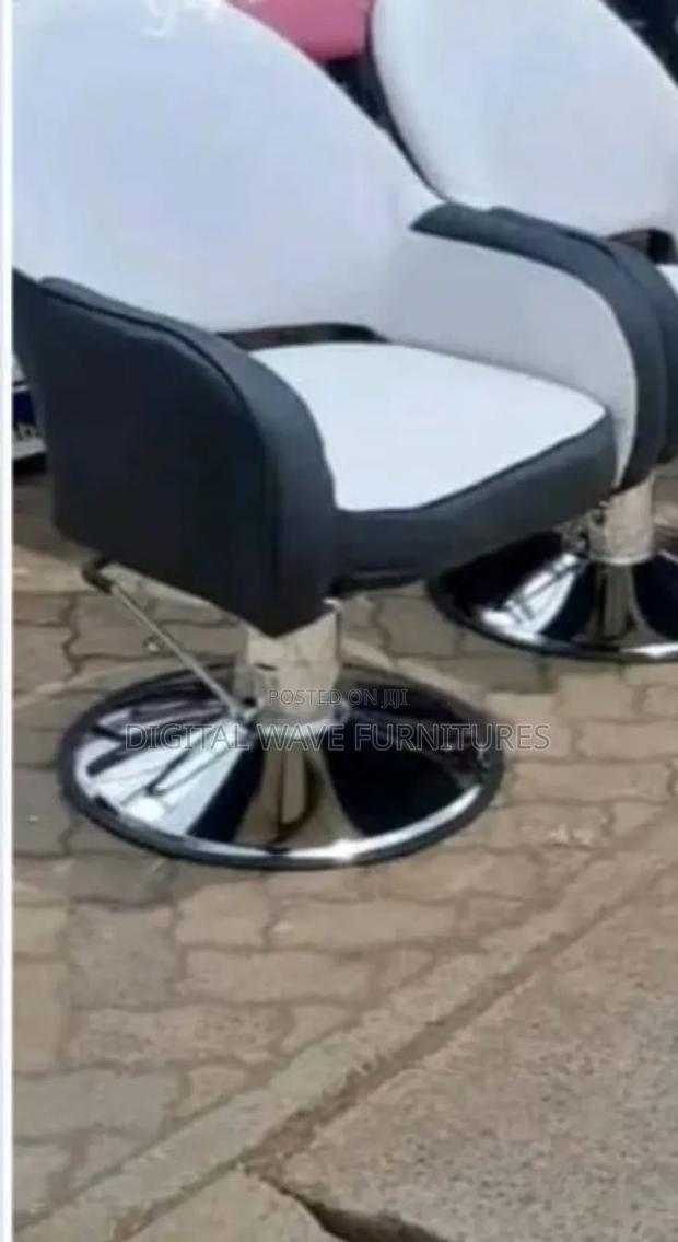 White/Black Adjustable Chairs