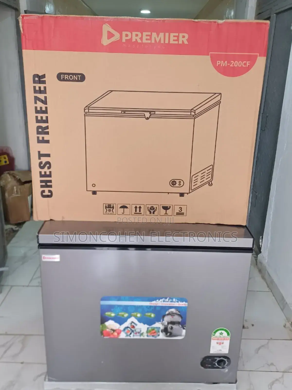 Premier 200 Litres Chest Freezer