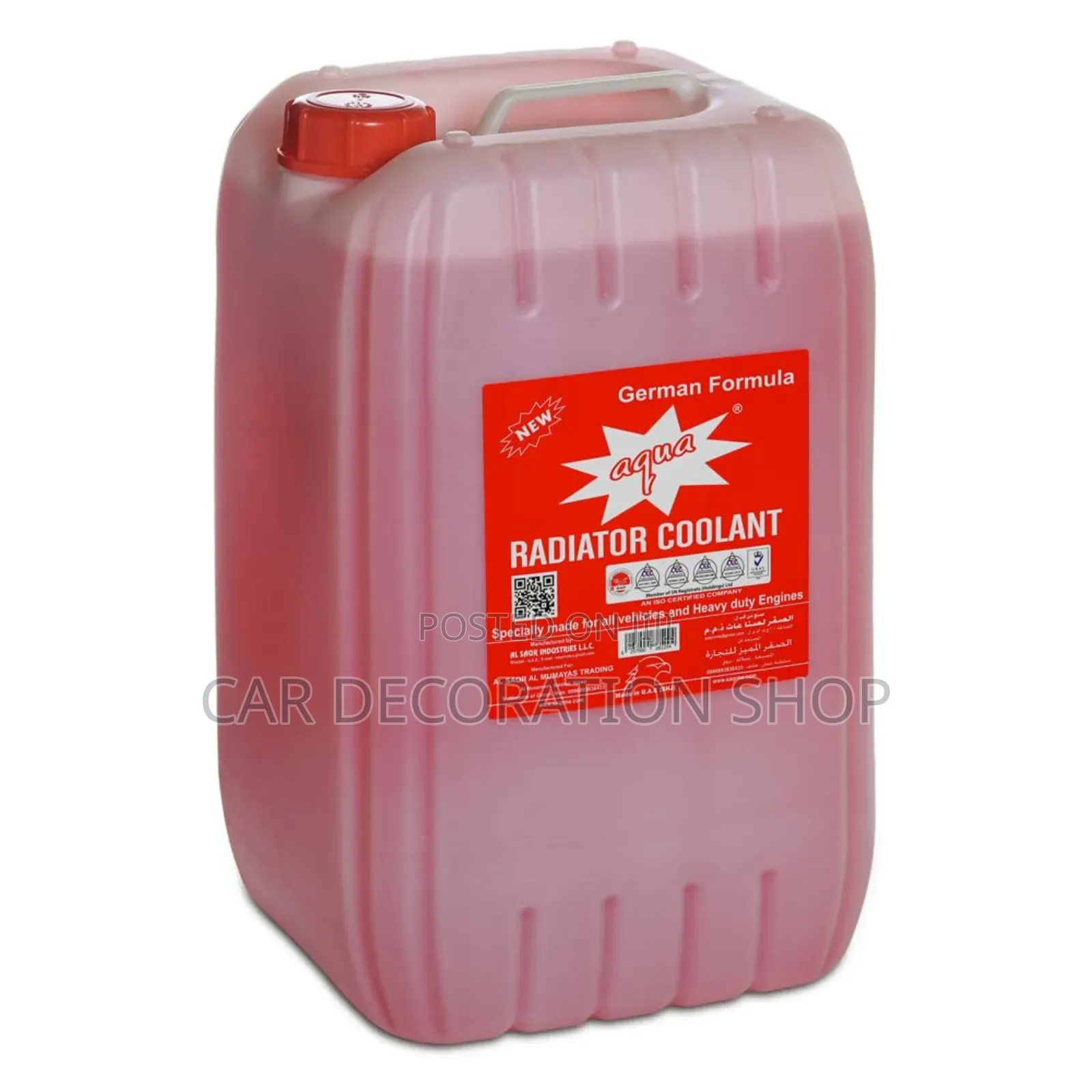 Red 20litres Ready to Use Anti Rust Coolant