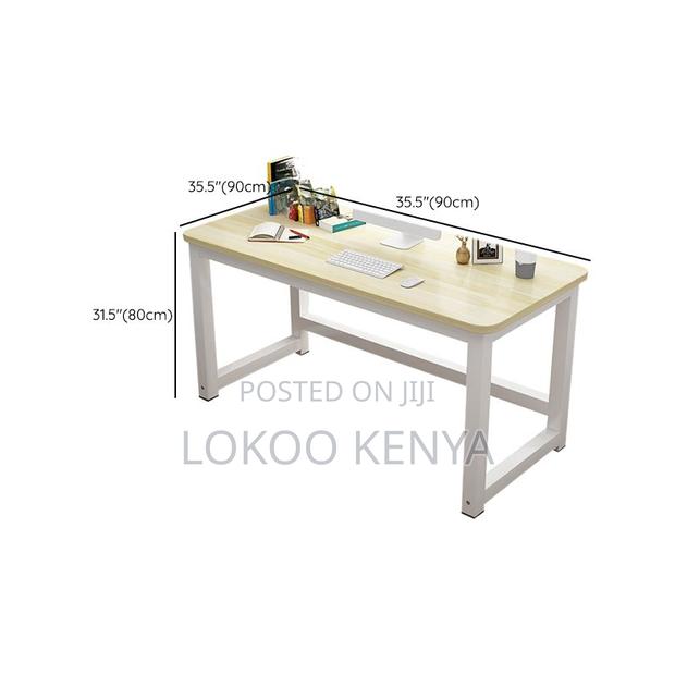 Office Desk: 1400mm Simple Office Writing Computer Desk - thumbnail 3