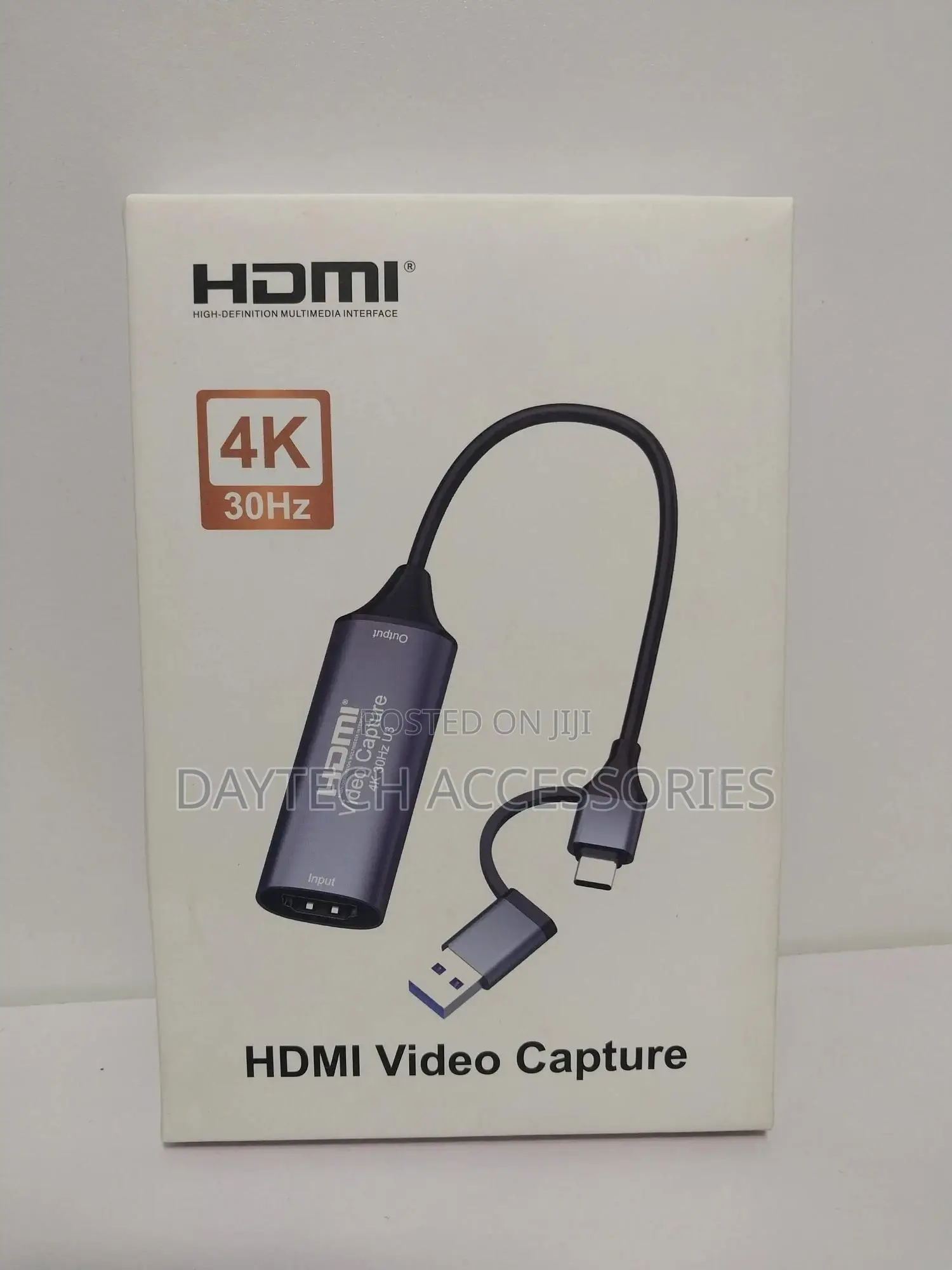 2 in 1 Hdmi to Usb3.0 Typec Audio Video Capture Card