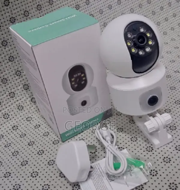 --1080p Hd Dual Lens Wifi Indoor V380 Smart Camera