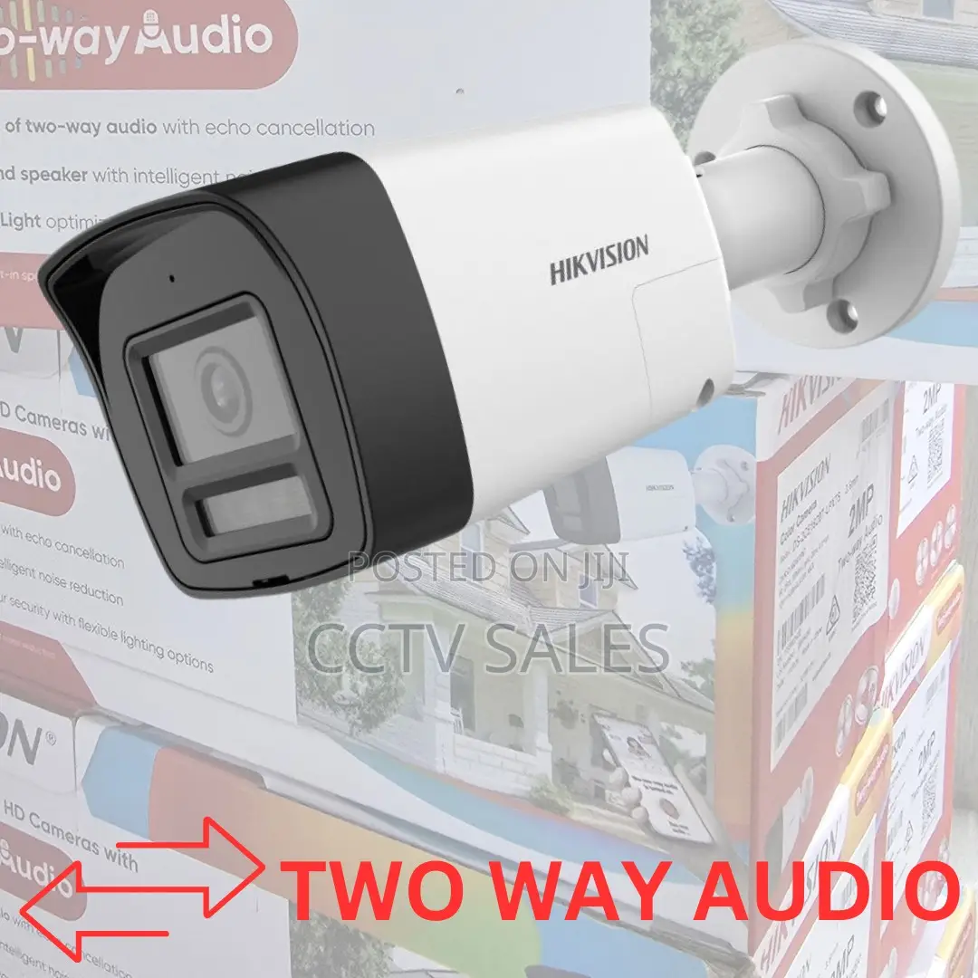 Hikvision 2mp Two Way Audio Bullet Camera