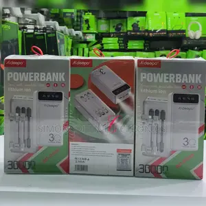 Aldeepo Power Bank With 3 Cables