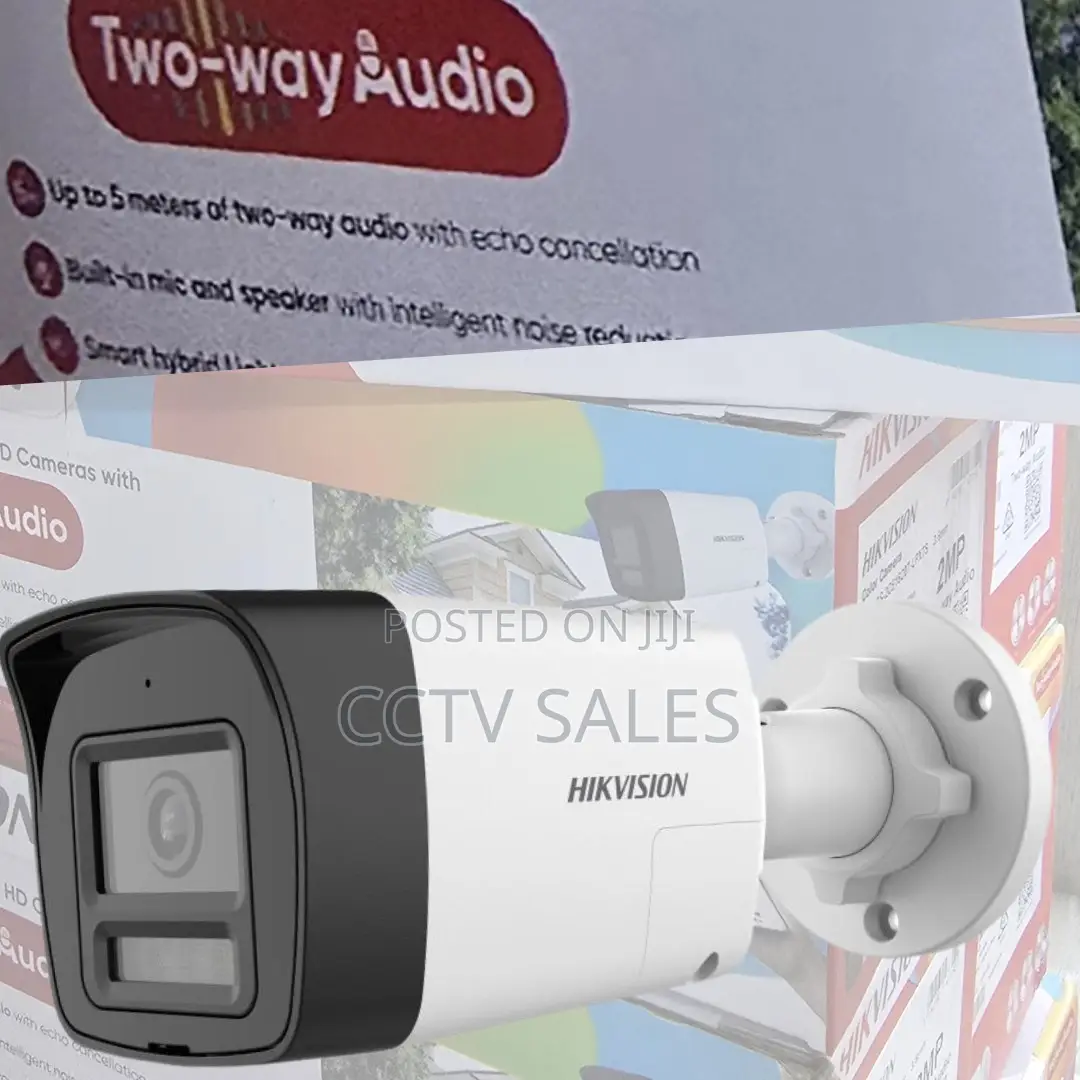New Hikvision DVR Full Color With Two Way Audio Camera