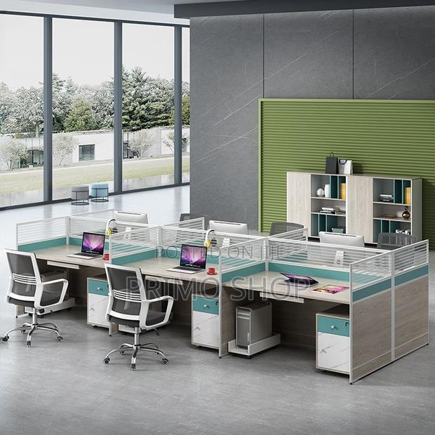 Office Workstation; Corporate Futuristic Workstation (4 Way) - thumbnail 6