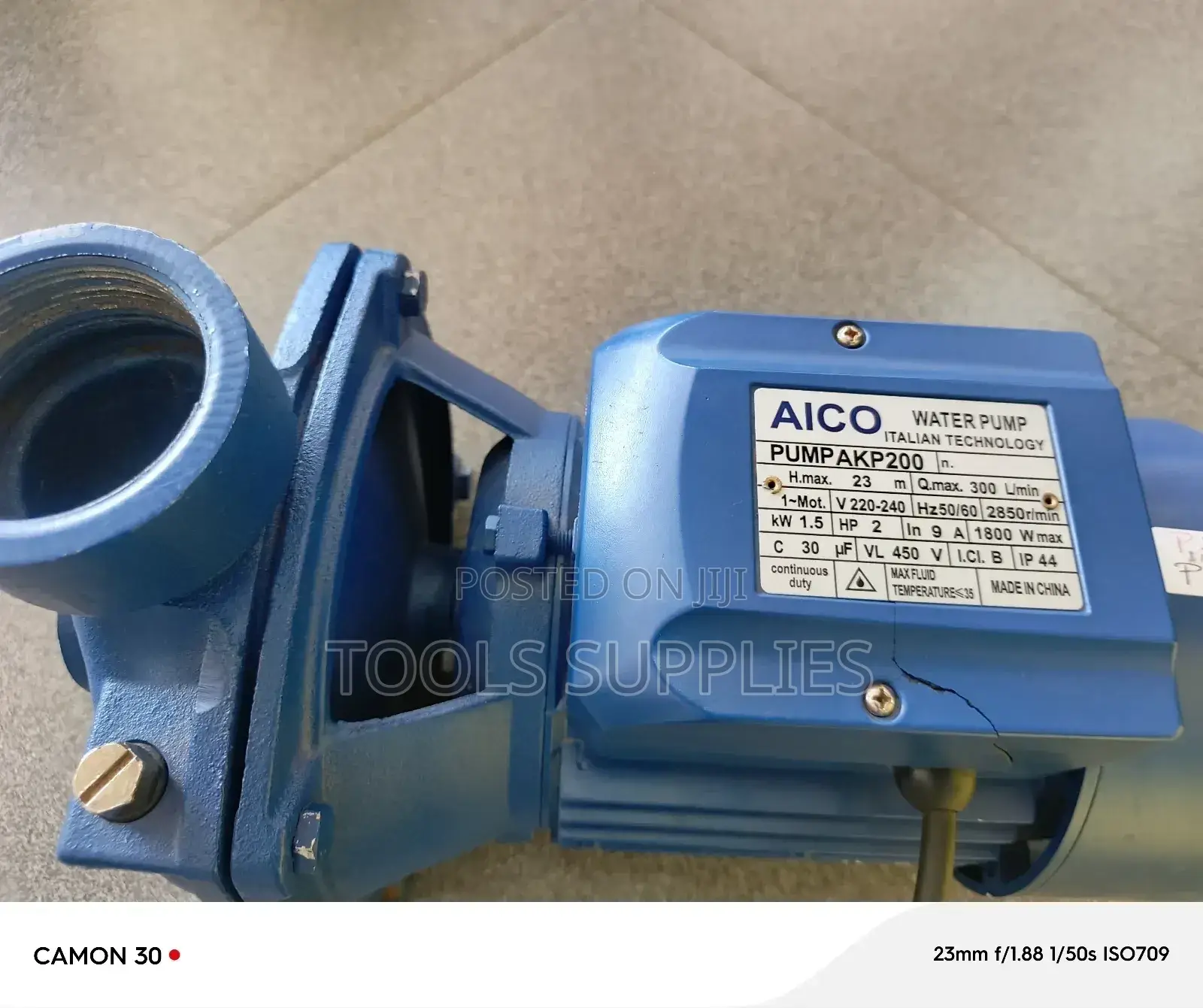Aico Water Pump 2hp