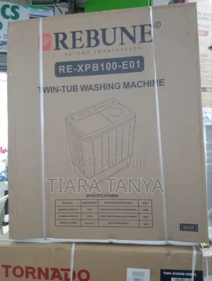 10 Kg Rebune Twin Tub Washing Machine Semi Automatic