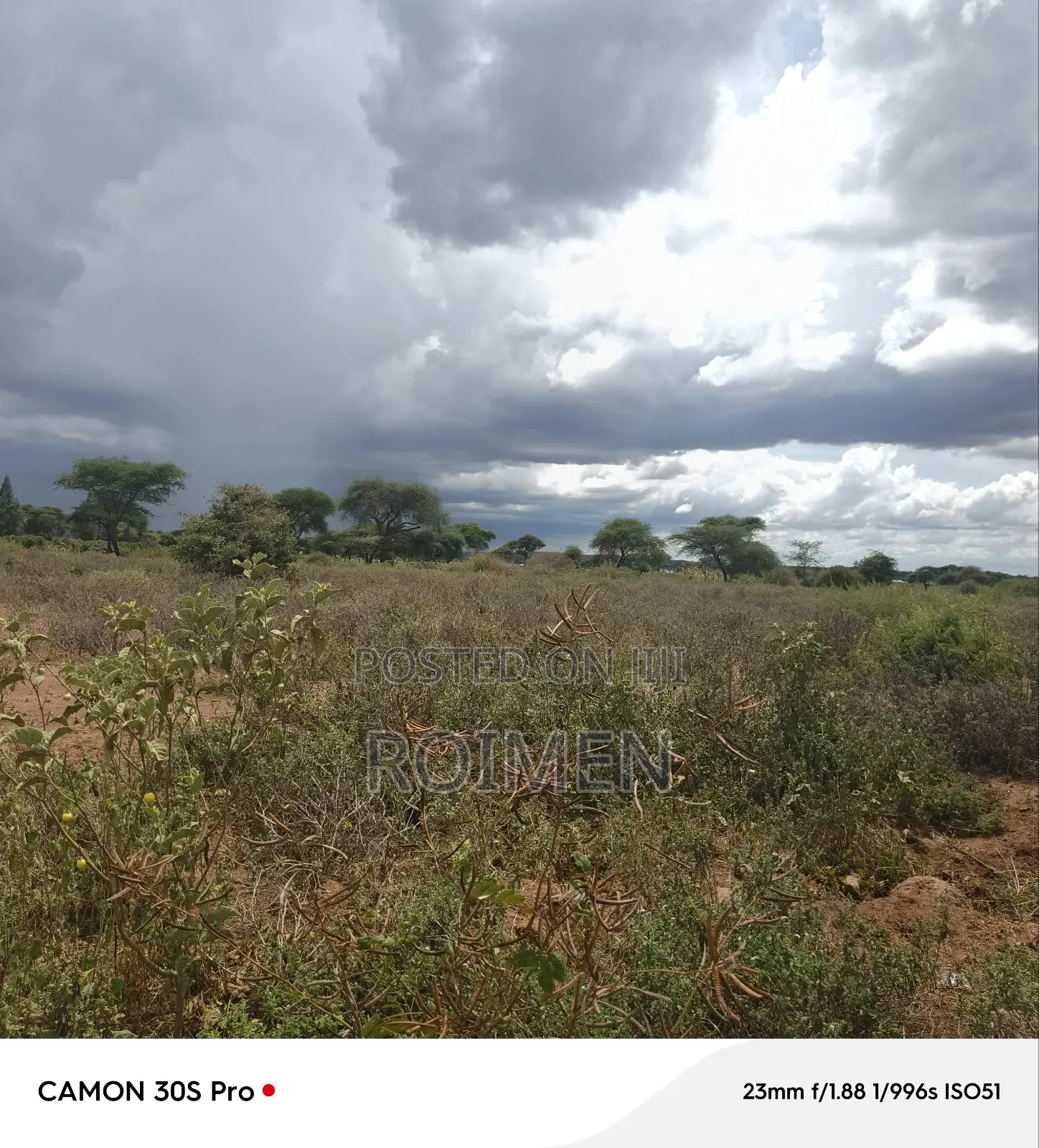 5 Acres in Kimana 1km Kutoka Kwa Tarmac