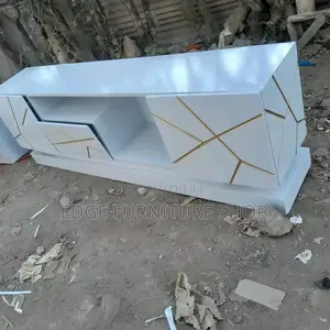 White and Golden Tv Stand on Sell