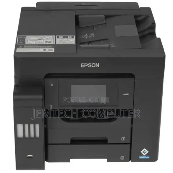Epson Ecotank L6570 Wi-Fi Duplex Multifunction Adf Inktank Printer