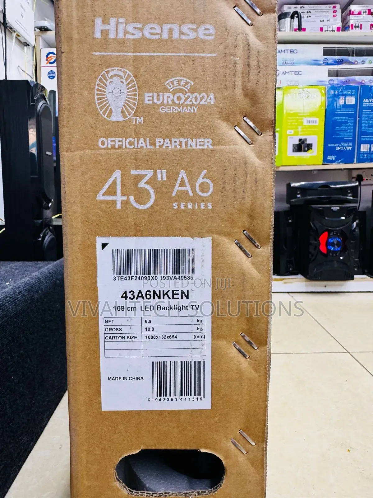 Hisense 43" Inch Smart A6 Series Tv
