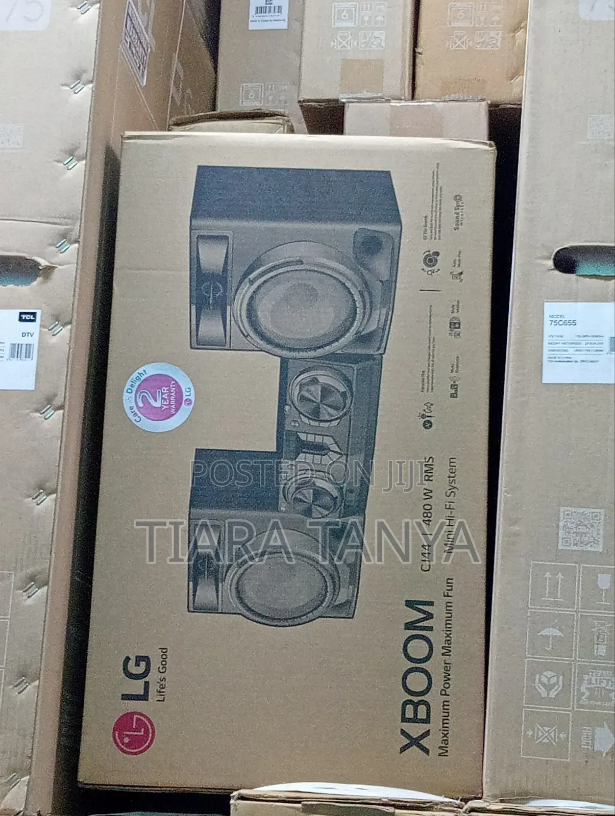 Lg Xboom Cj44 | 480w | 2.1ch | Karaoke Features | 2 Usb Port