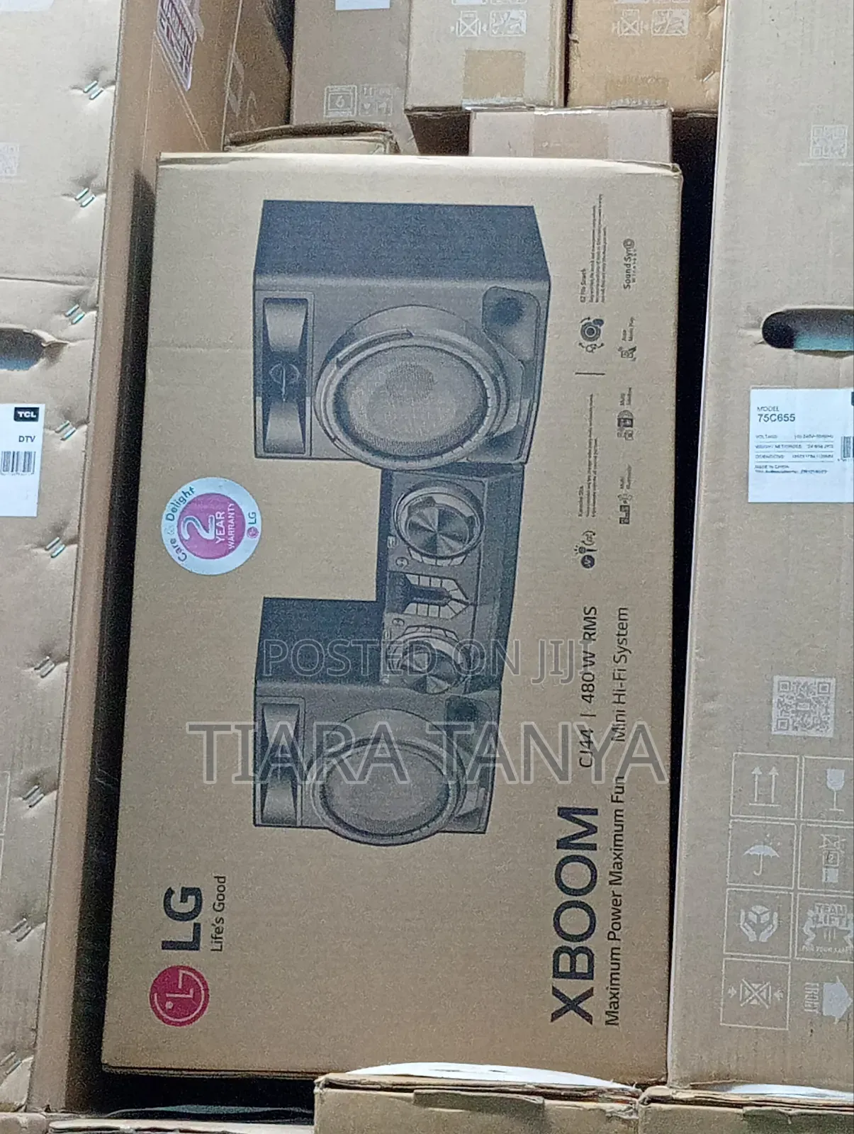 Lg Xboom Cj44 | 480w | 2.1ch | Karaoke Features | 2 Usb Port