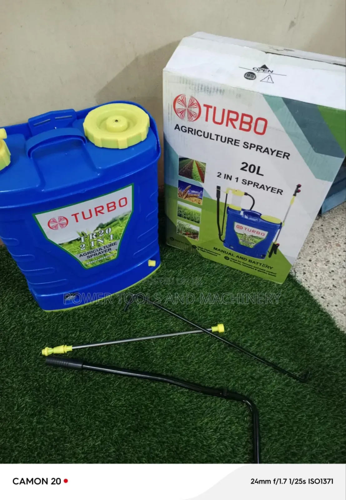 Battery Turbo 2 in 1 Sprayer