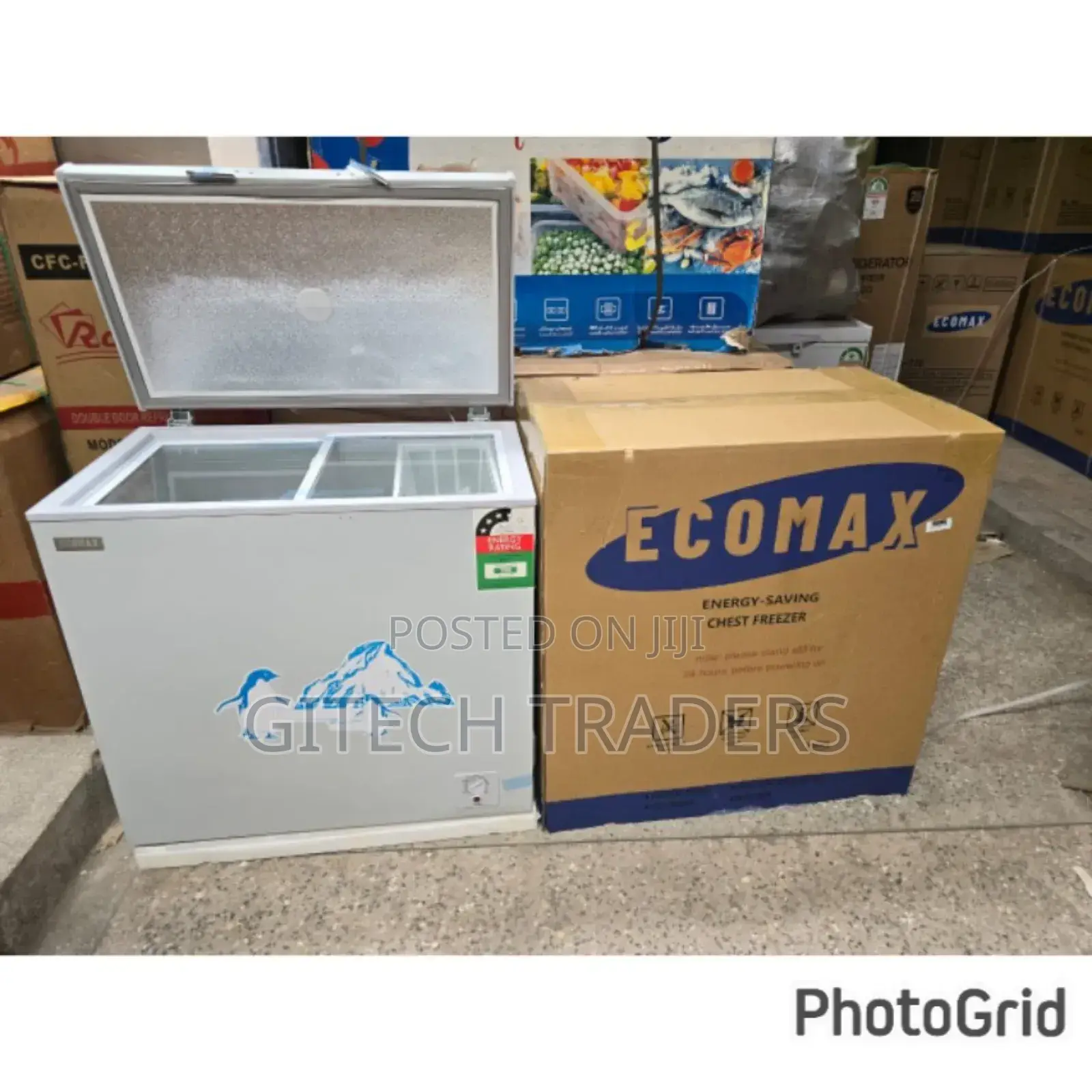 Ecomax 169 Litres Deep Chest Freezer