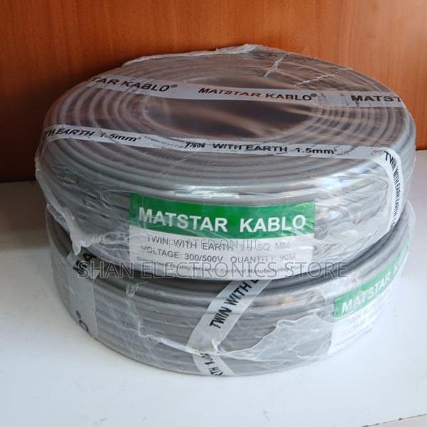 Flat Twin and Earth Quality 2.5mm Electrical Wires Cables