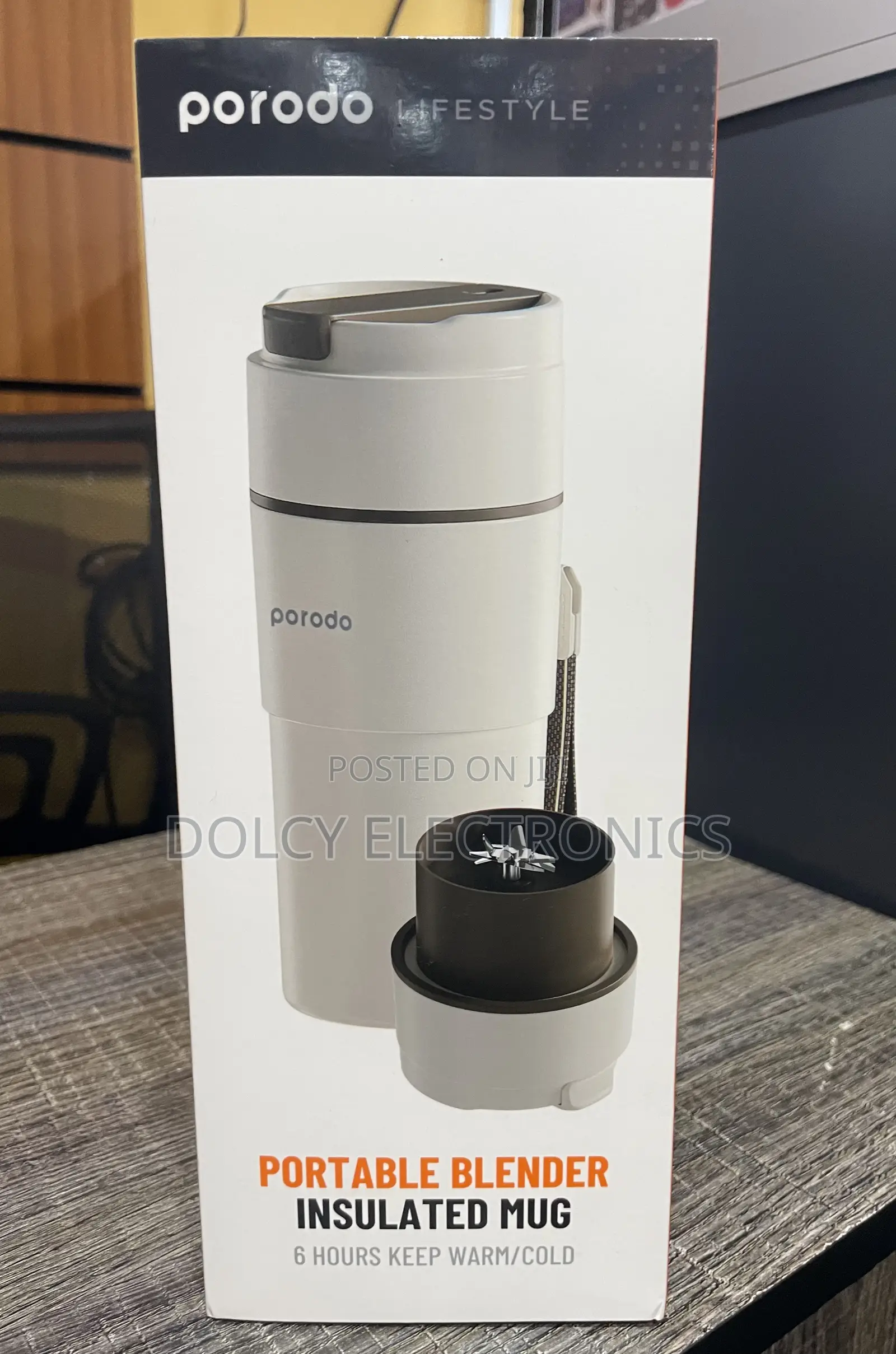 Porodo Lifestyle 2 in 1 Portable Blender Insulated Hot/Cold