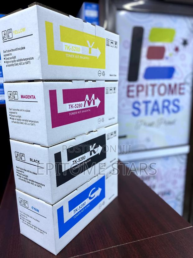 Gleaming Kyocera Tk 5280 Toner Cartridges - main view