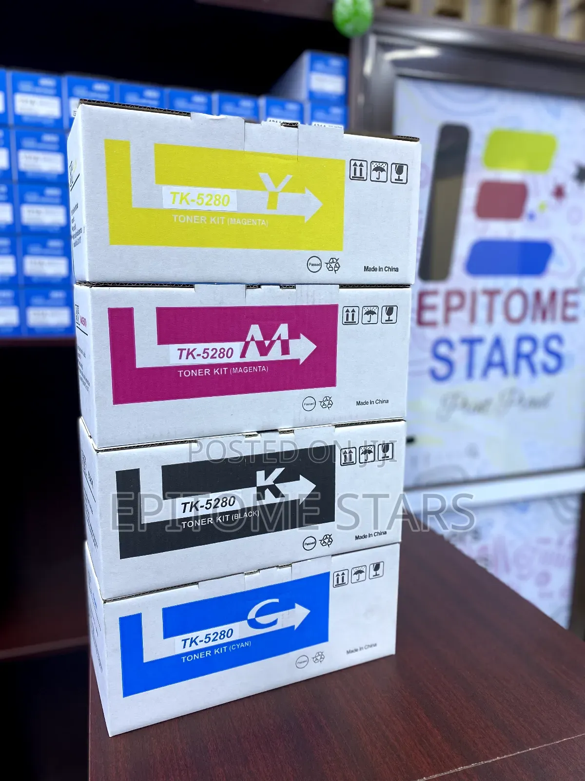 Spiffing Kyocera Tk 5280 Original Toner Cartridges