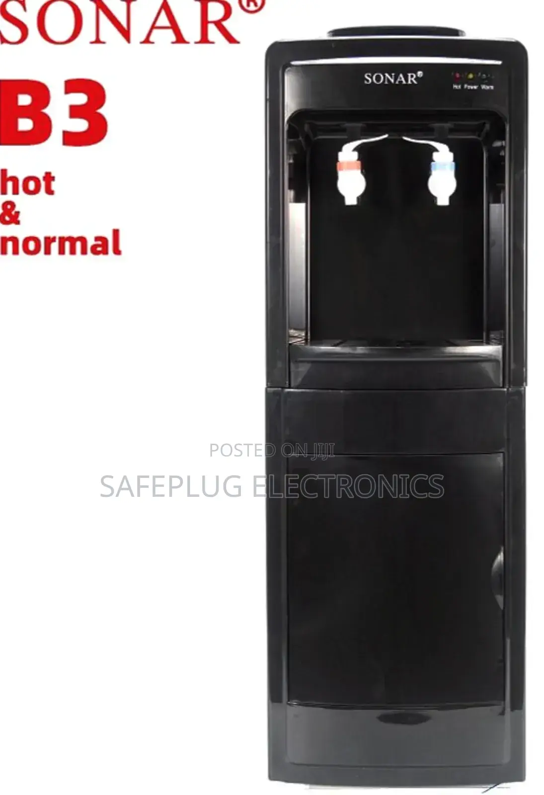 B3 - Hot Normal Sonar Water Dispenser - Top-Load Machine