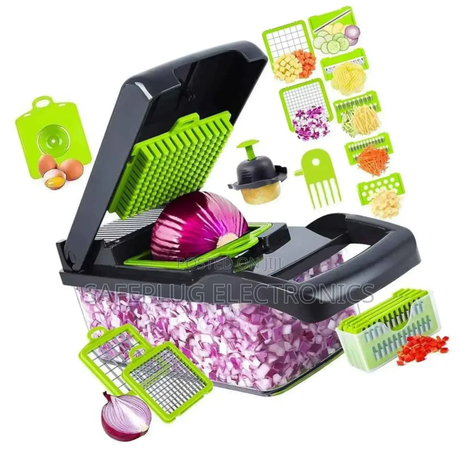 Nice and Dincer 12 in 1 Vegetable Chopper/ Slicer