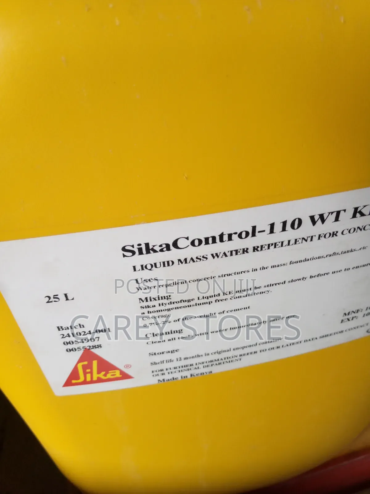 Sika Control -110 Wt 25 Liters / Perma Control