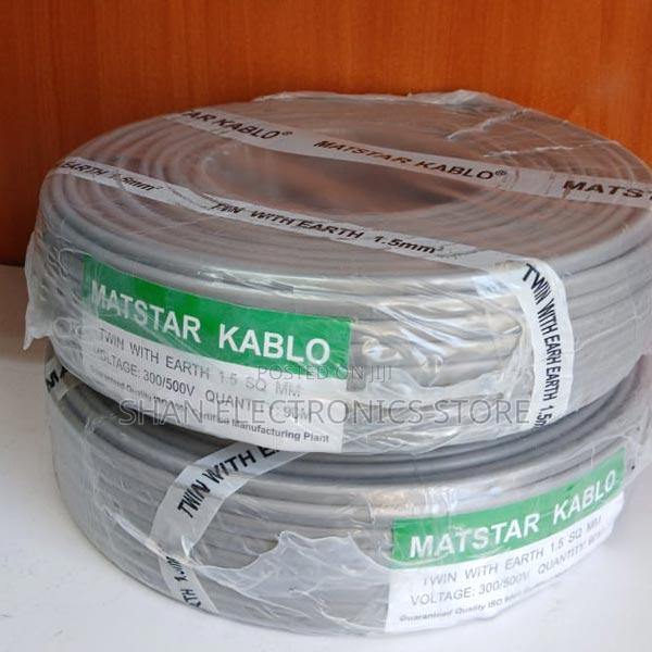 3 Core Wiring Cable Matstar 90m Wire 2.5mm Cable Roll 3 Core