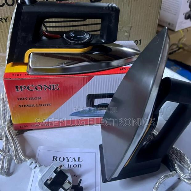 Stainless Ipcone Dry Iron Box - Temperature Control (Black) - main view