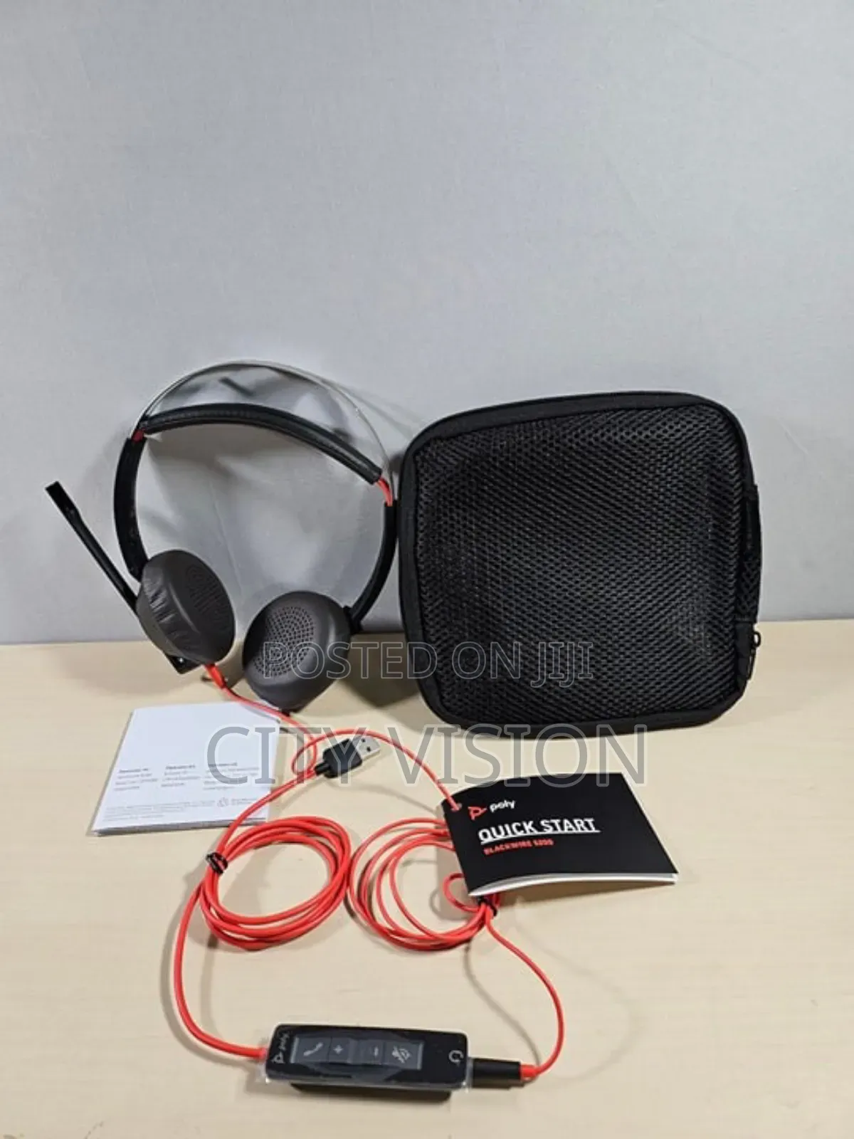 Poly Blackwire 5220 Stereo Usba Wired Headset Bulk Headphone