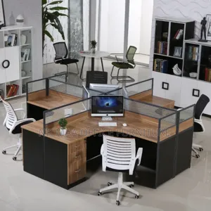 4-Way Office Workstation