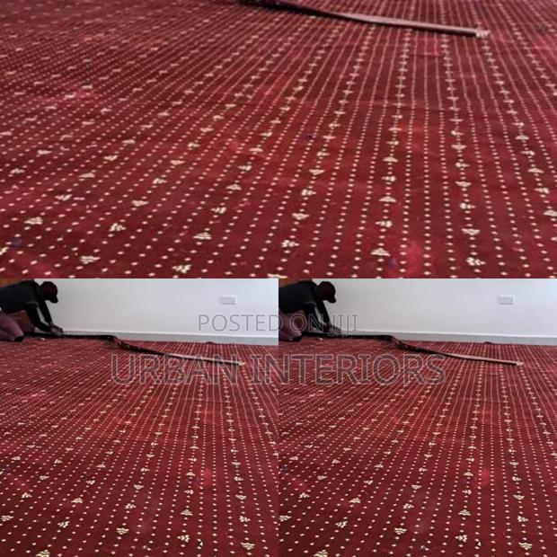 Executive Marron Carpets. Complex Design - main view