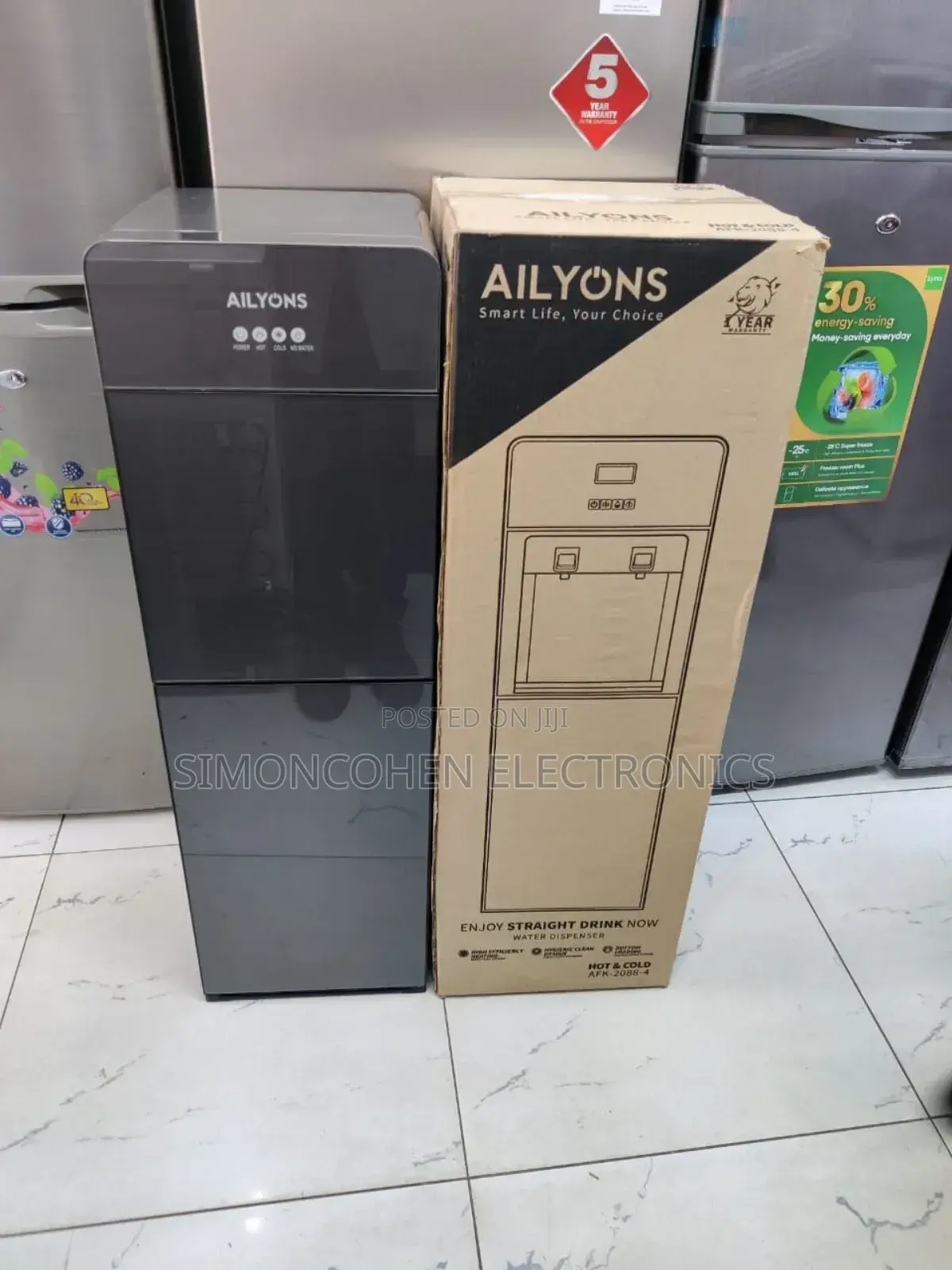 Ailyons Bottom Load Dispenser Hot and Cold