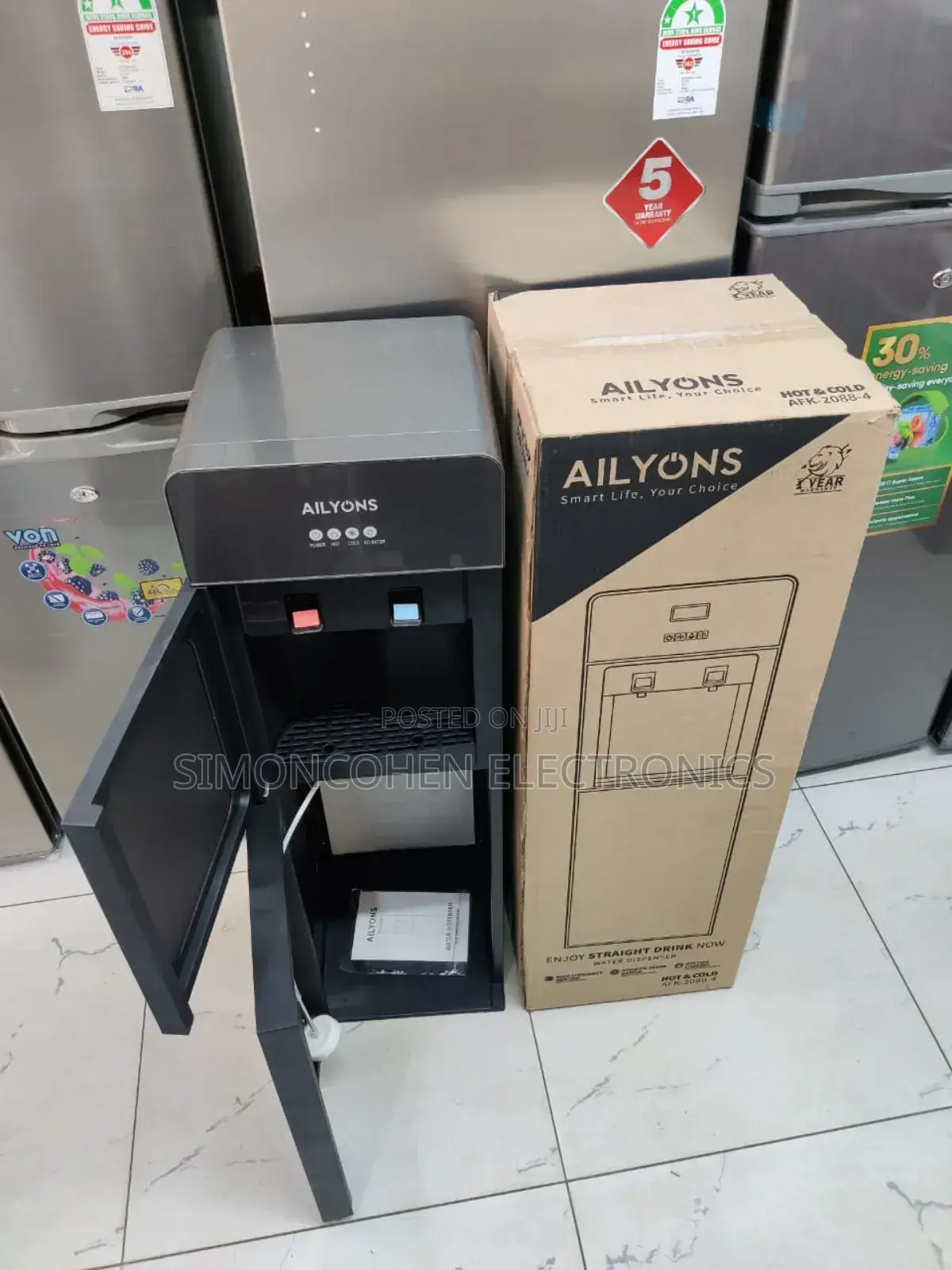 Ailyons Bottom Load Dispenser Hot and Cold