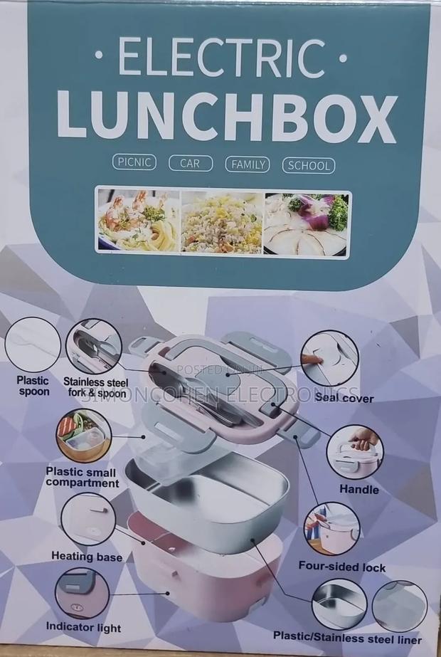 1.5ltrs Stainless Steel Electric Lunchbox - thumbnail 2