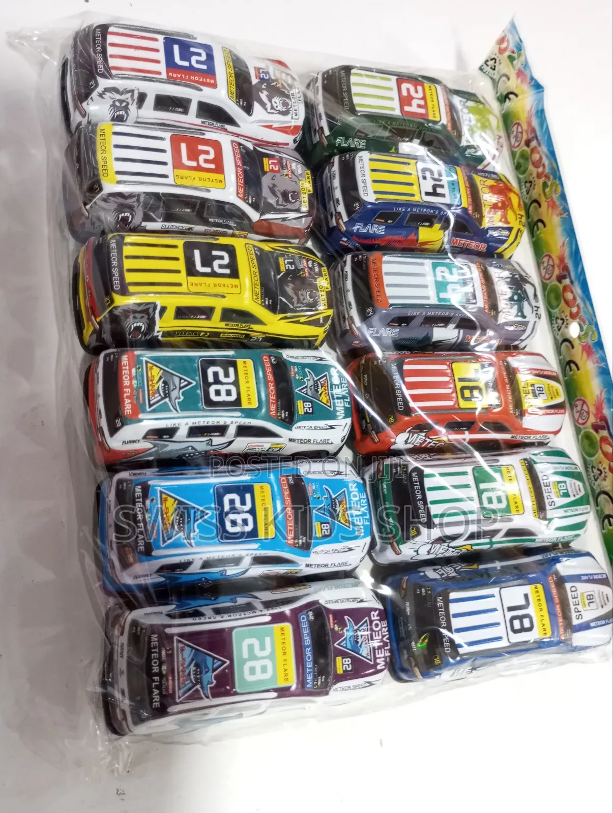 Metallic Toy Cars