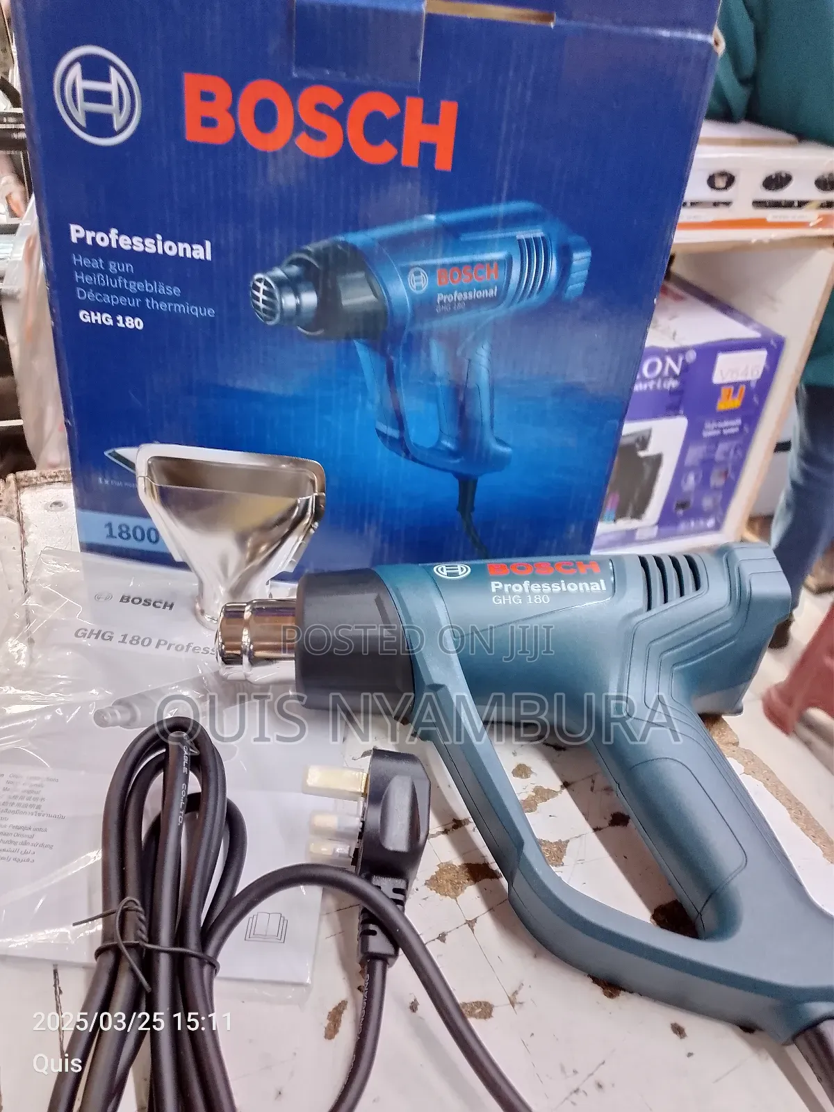 Bosch Heat Gun/Electric Hot Air Gun 1800w