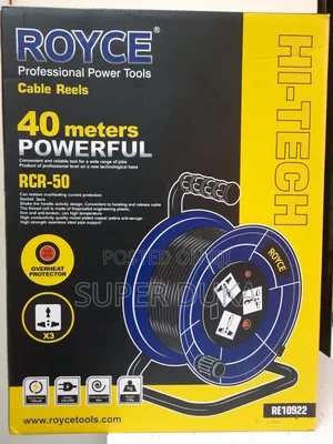 Cable Reels.Royce 40m RCR-50 Over Heat Protector Extension