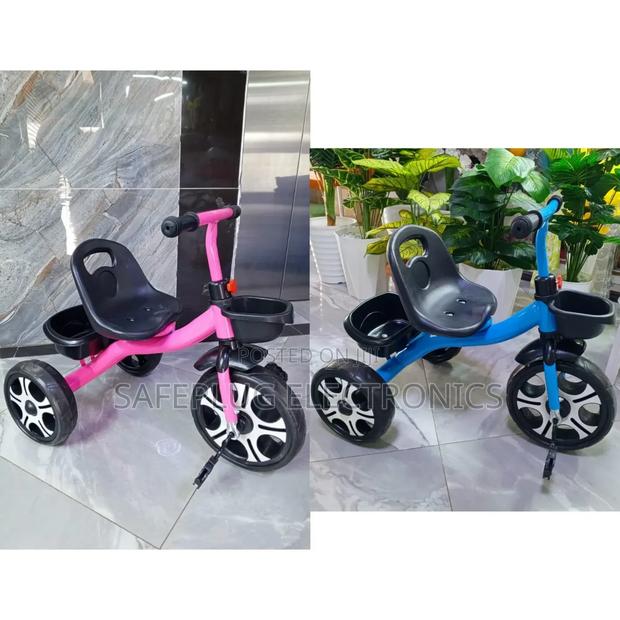 Toddler's Training Tricycle - 1yr - 3yrs (Multicolours)