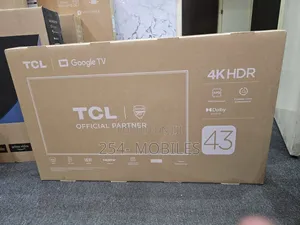 TCL 43′′ 43v6c Direct Led HDR Smart Tv 2025 Model