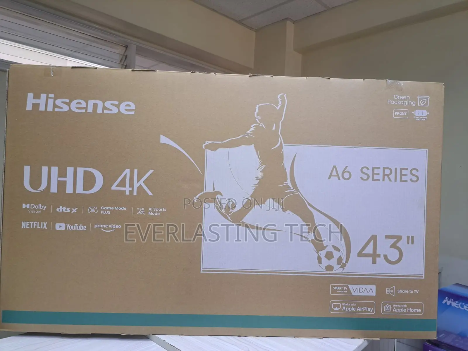 Hisense A6 43 Inches Led Uhd Tv