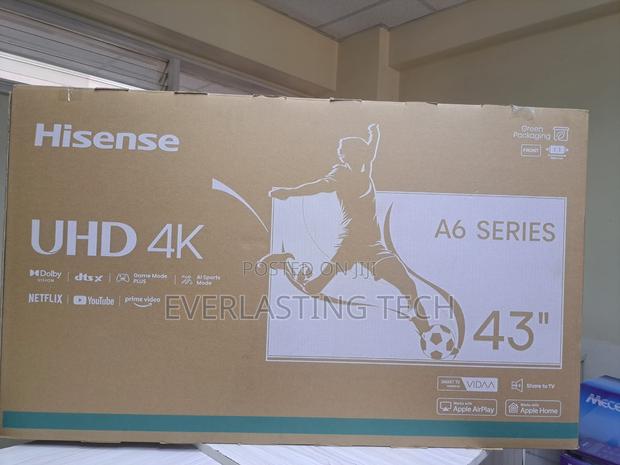 Hisense A6 43 Inches Led Uhd Tv - thumbnail 3