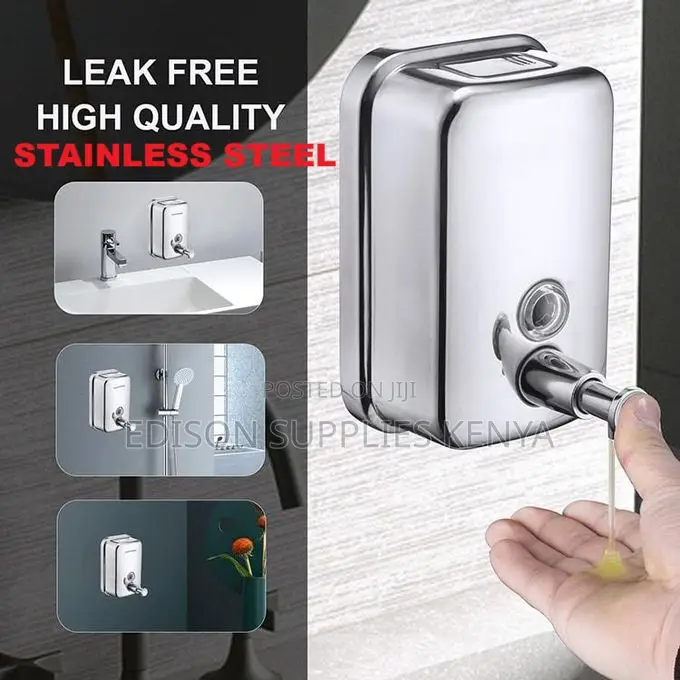 Soap Dispensers Stainless Steel 500ml / 1 Litre Heavy Duty