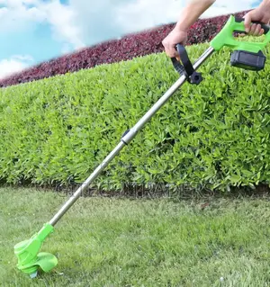 Cordless Electric Lawn Mower Foldable Adjustable Trimmer