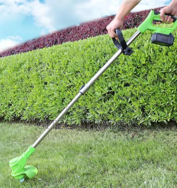 Cordless Electric Lawn Mower Foldable Adjustable Trimmer