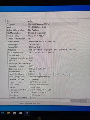 Laptop HP ProBook 650 G7 16GB Intel Core i7 SSD 512GB