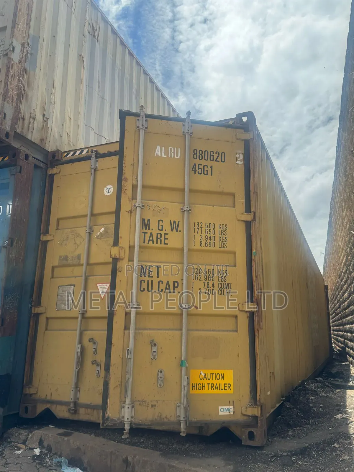 Cheap Cargo Containers for Sale in Kenya. 40ft