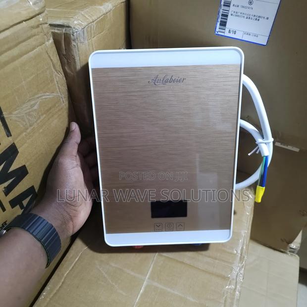 Tankless Water Heater With Telephone Shower