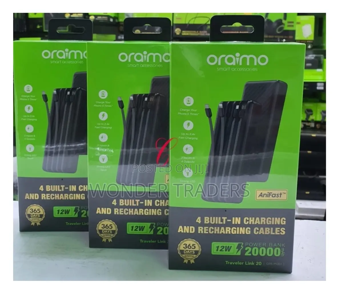 *Restocked*
Oraimo Traveler Link 20 Opb-P5201 20,000mah